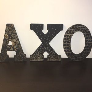 Alpha Chi Omega sorority letters